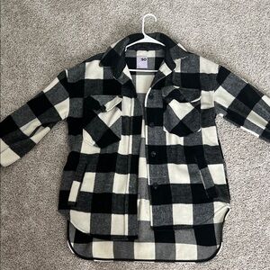SO Monochrome Checkered Jacket